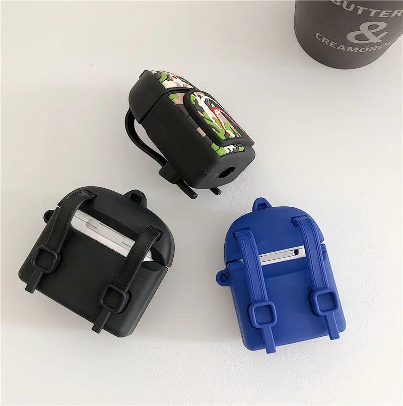 Shark Backpack Case for AirPods