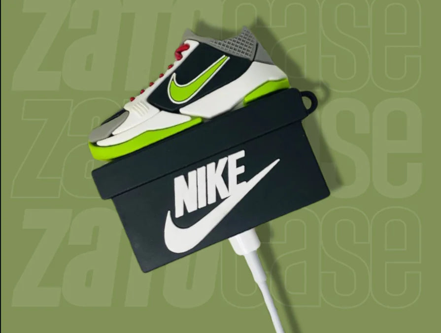 Green Sneakers Case for AirPods