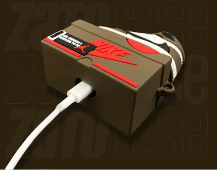 Brown Sneakers Case for AirPods