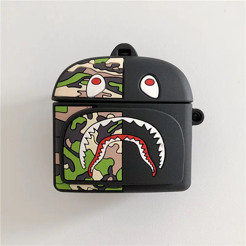 Shark Backpack Case for AirPods