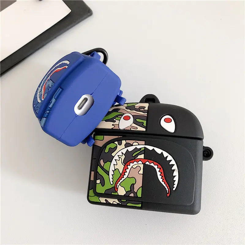 Shark Backpack Case for AirPods