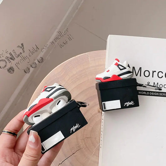 Red and Blue Sneakers Case For AirPods