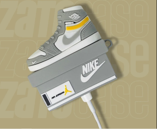 Grey Sneakers Case for AirPods