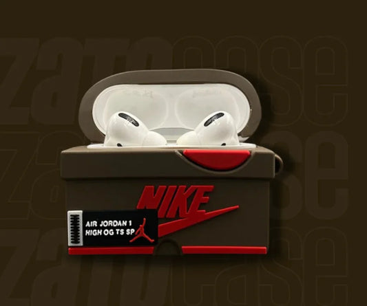 Brown Sneakers Case for AirPods